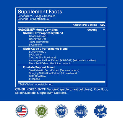 Alpha NAD+ Supplement for Men
